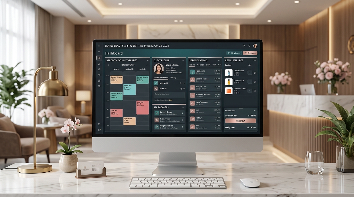 SupraERP Beauty Software ERP para Centros de Estética y Spas