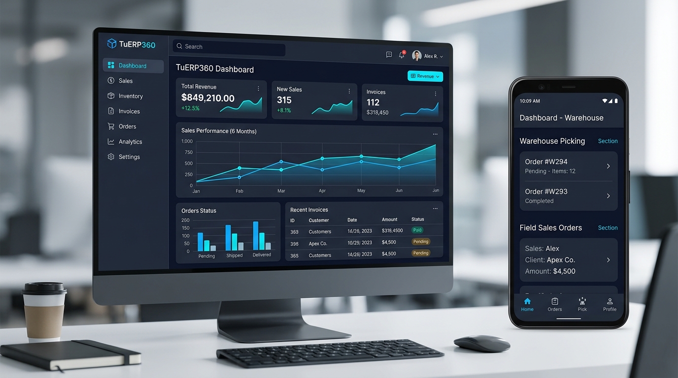 TusAppsEnCloud Plataforma Cloud SaaS & ERP Modular